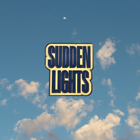 Sudden Lights Metal Pin